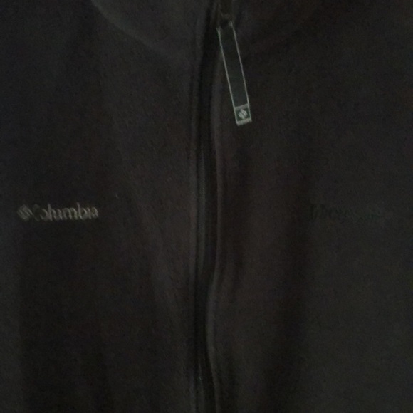 Columbia mens black fleece vest size XL - Picture 2 of 2